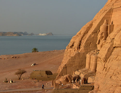 Abu Simbel panorama